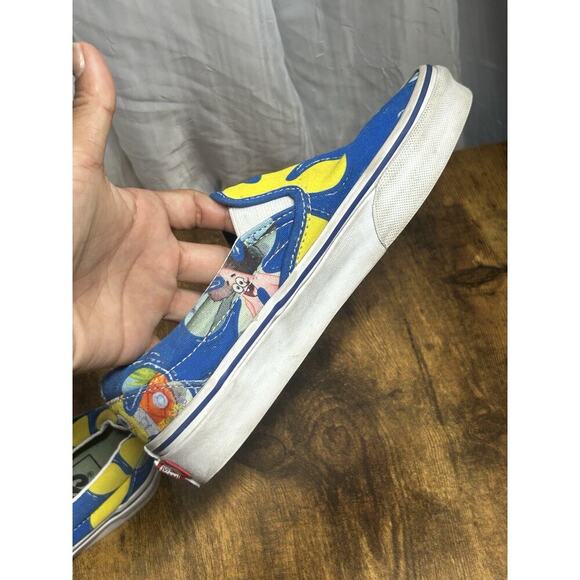 Vans Spongebob SquarePants x Classic Slip-On Shoes 'Alohabob' Size M 3.5 W 5 - Picture 7 of 13